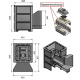 Печь банная Везувий Легенда 16 (224) талькохлорит купить в Магия Огня