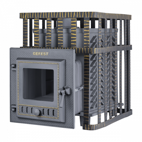 Печь банная Гефест ЗК в сетке 18 (М) купить в Магия Огня